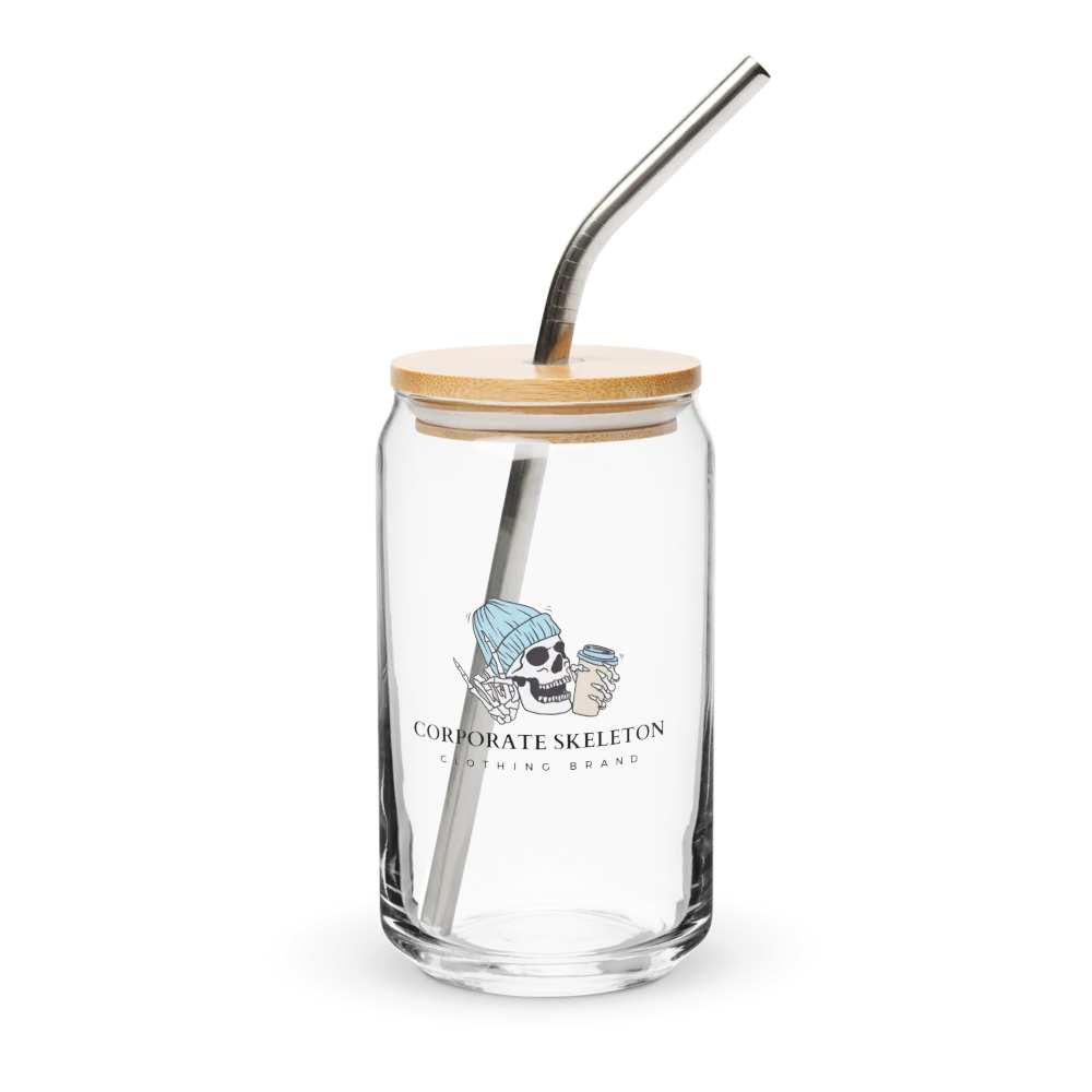 Corporate Skeleton® Glass Can Cup