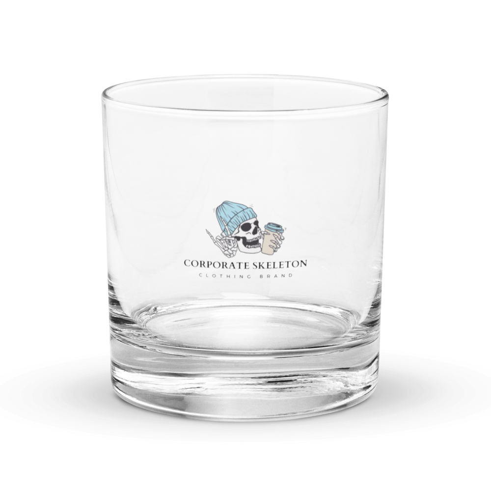 Corporate Skeleton® Rocks Glass