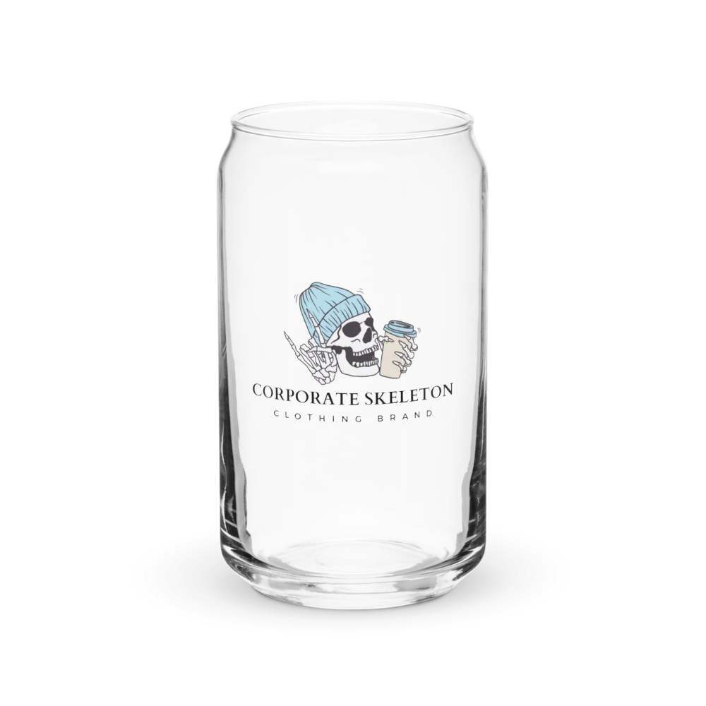 Corporate Skeleton® Glass Can Cup