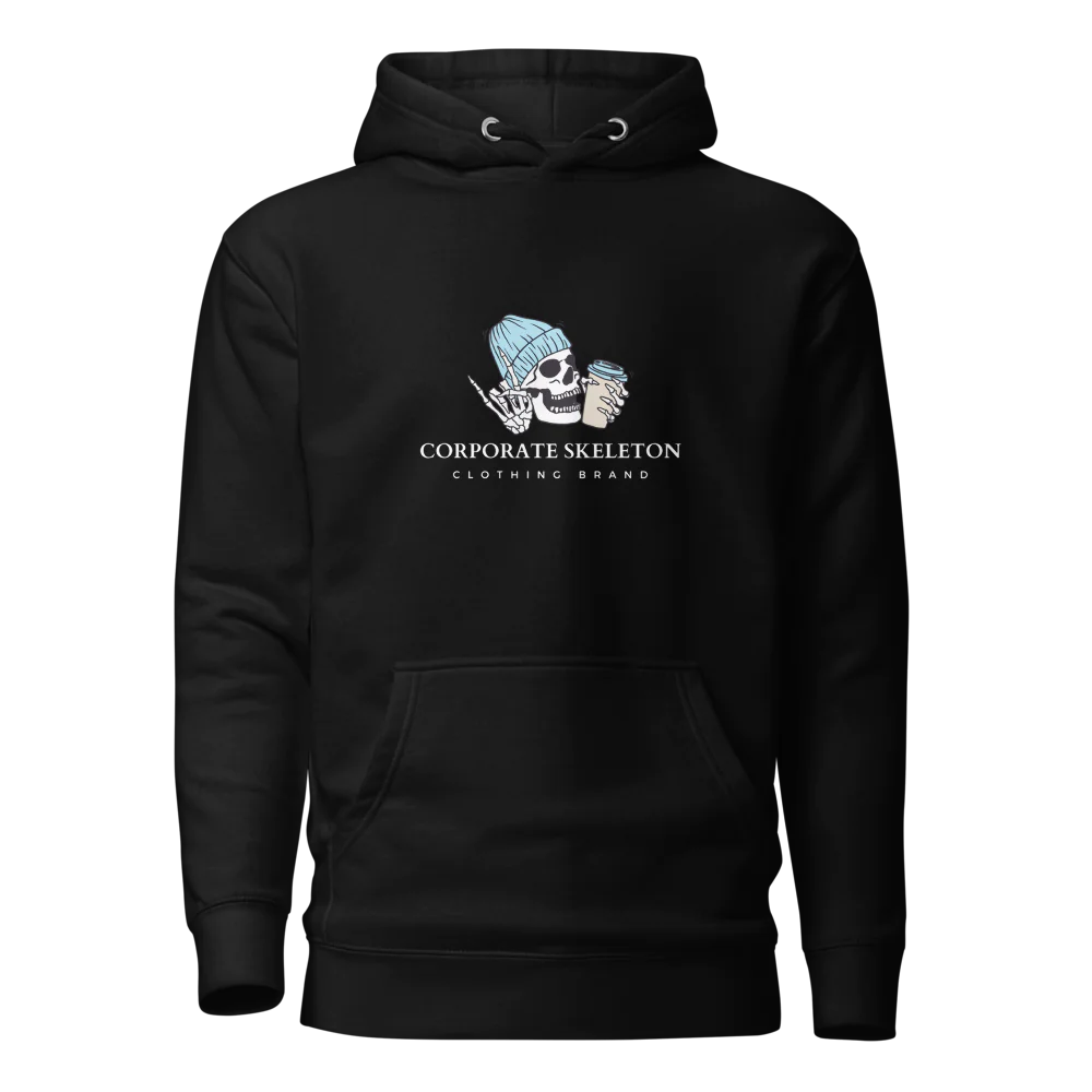 Corporate SkeletonĀ® Unisex Premium Large Print Hoodie