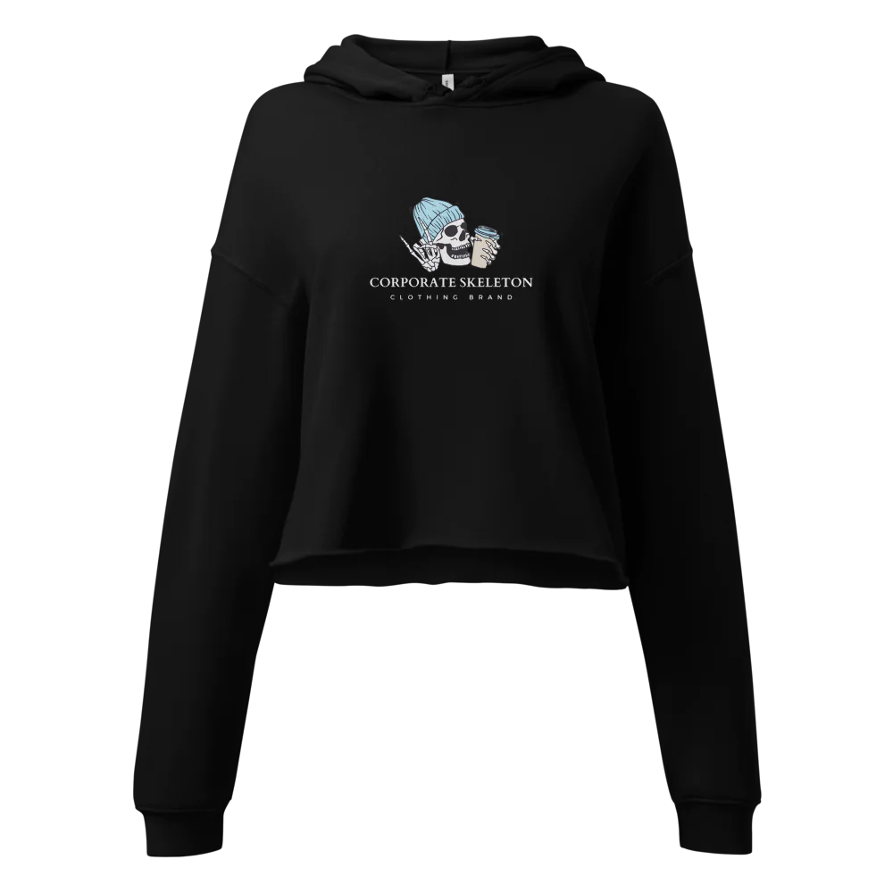 Corporate SkeletonĀ® Women's Cropped Hoodie