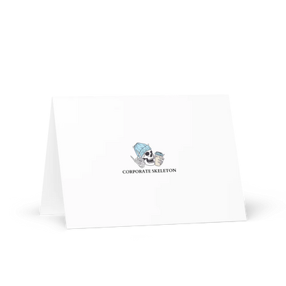 Corporate Skeleton® Coworker Appreciation Card