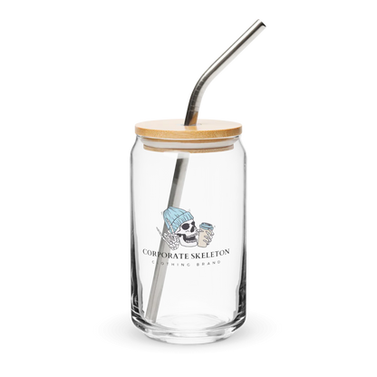 Corporate Skeleton® Glass Can Cup