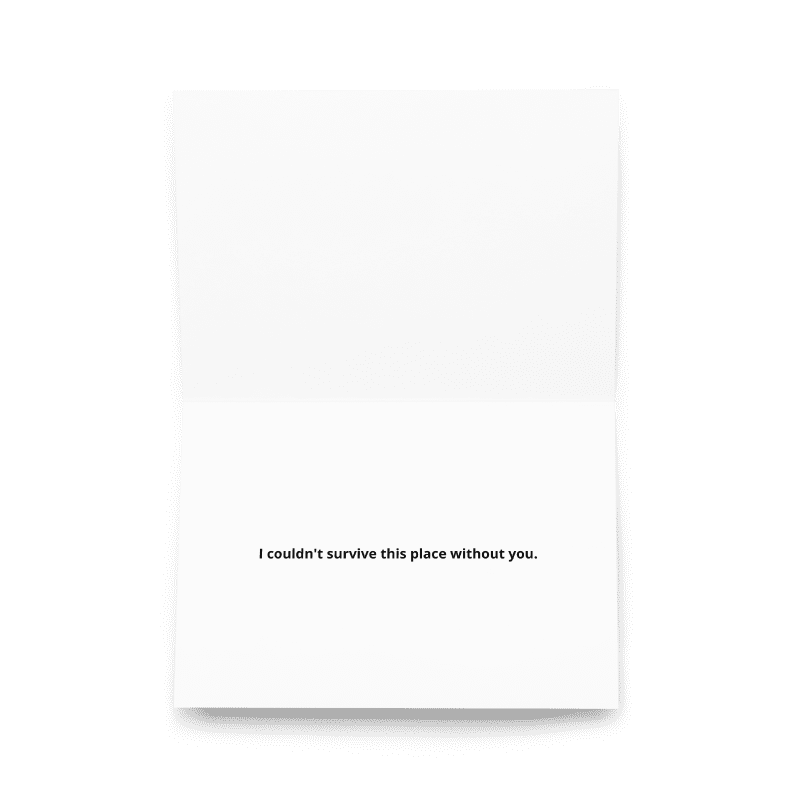 Corporate Skeleton® Coworker Appreciation Card