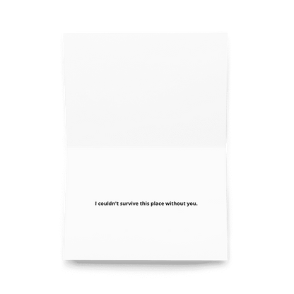 Corporate Skeleton® Coworker Appreciation Card