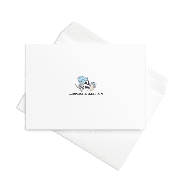 Corporate Skeleton® Coworker Appreciation Card